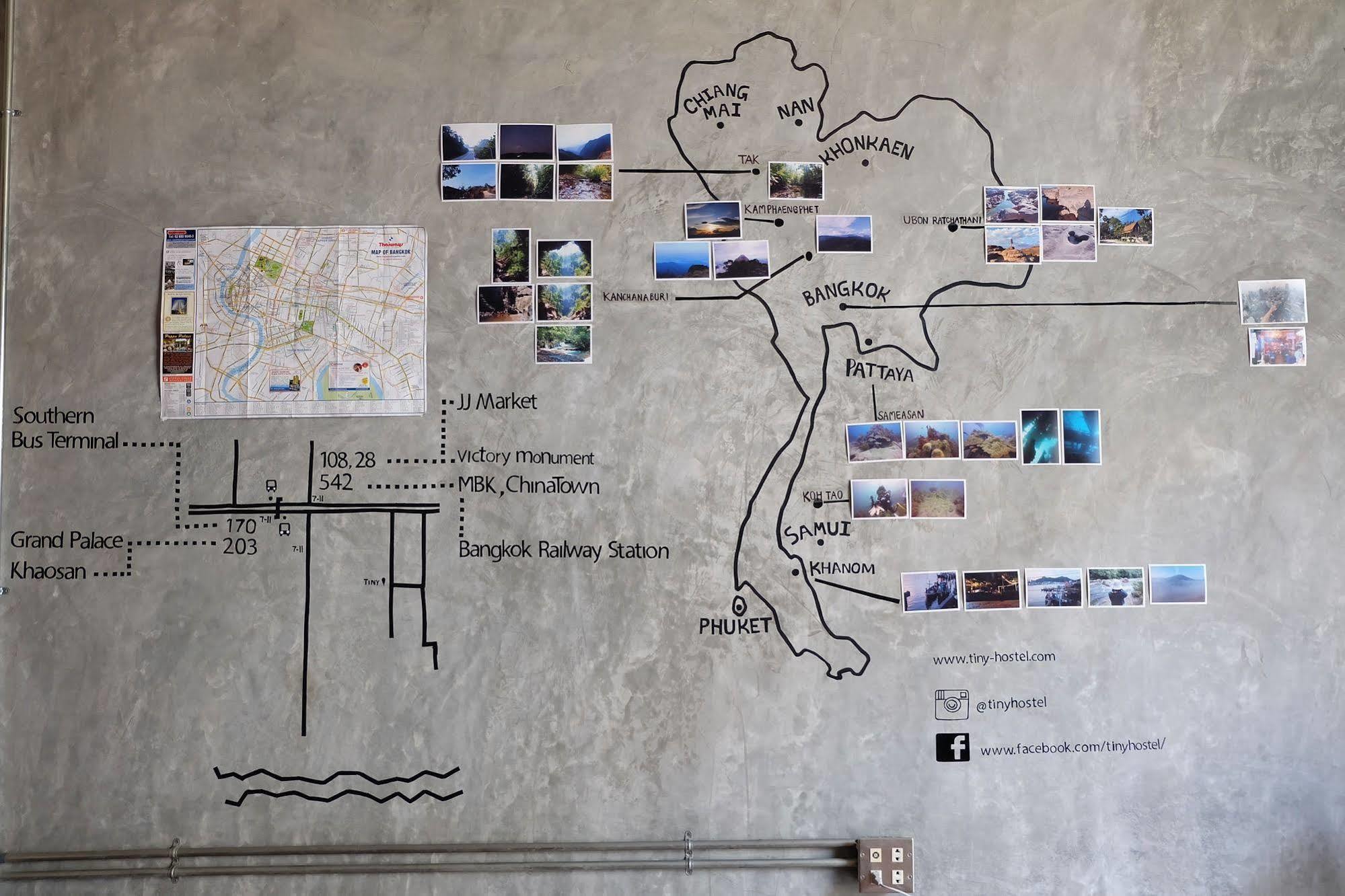 Tiny Hostel Μπανγκόκ Εξωτερικό φωτογραφία